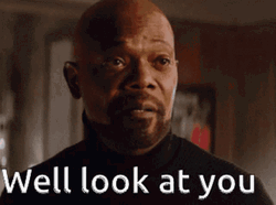 Samuel L. Jackson Looking Good GIF