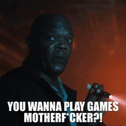 Samuel L Jackson You Wanna Play Games GIF GIFDB Com Samuel L Jackson You Wanna Play Games 