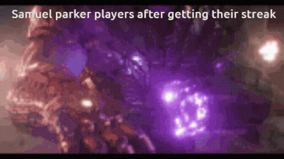 Samuel Parker Players After Getting Their Streak In A Video GIF
