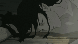 Samurai Champloo Exhausted Jin GIF