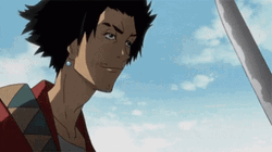Samurai Champloo Mugen Passive Reaction GIF