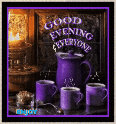 Samurai Holding Sword Saying Good Evening GIF