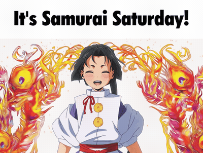 Samurai Saturday Poster GIF
