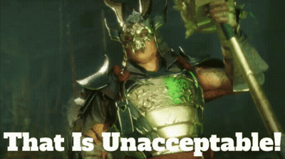 Samurai With Unacceptable Words GIF