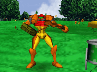 Samus Aran Worlds Smallest Violin GIF