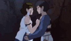 San And Ashitaka Princess Mononoke Comfort Hug GIF
