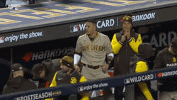 San Diego Padres Let's Go Cheering GIF