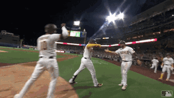 San Diego Padres Special Team Handshake GIF