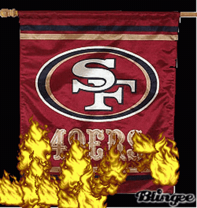 San Francisco 49Ers Red Banner GIF