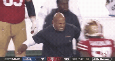 San Francisco 49Ers Vs Seahawks Football Game GIF