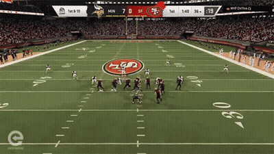 San Francisco 49Ers Vs Vikings Football Game GIF