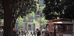 San Francisco California Bus GIF