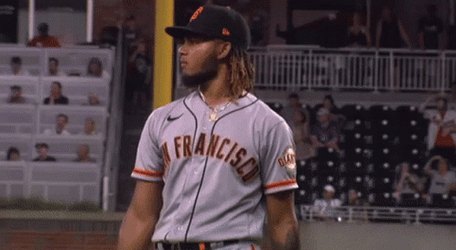 San Francisco Giants Strike The Ball  GIF