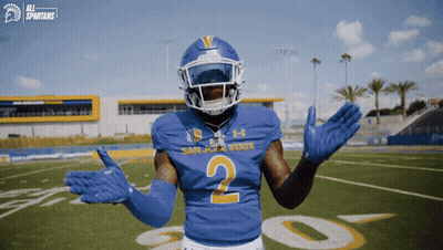 San Jose State Spartans Football Player GIF
