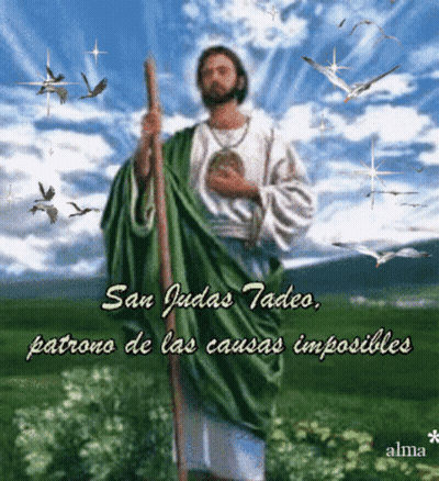 San Judas Tadeo Patrono De Las Causas Imposibles GIF