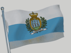 San Marino Animated National Flag