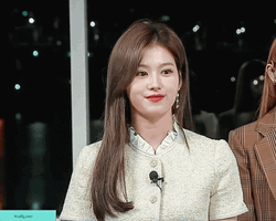 Sana Cute Hi Greeting  GIF