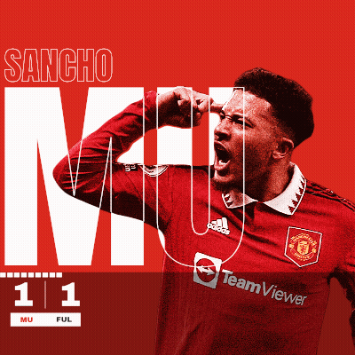 Sancho Mu Poster With Man In Red Jersey GIF