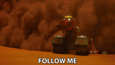 Sand Storm In Desert With -2 Yards And GIF