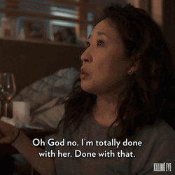Sandra Oh Im Done GIF