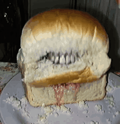 Sandwich With Tooth Missing GIF