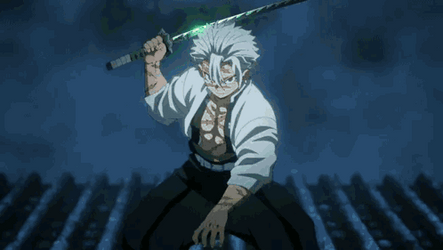 Sanemi Living Life In The Night GIF