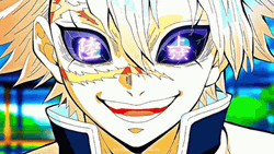 Sanemi Raging Eyes Wanting To Fight GIF