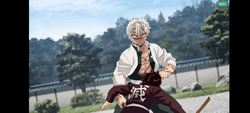 Sanemi Shinazugawa Trained Tanjiro GIF