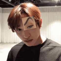 Sangyeon Raised Eyebrow What Meme GIF