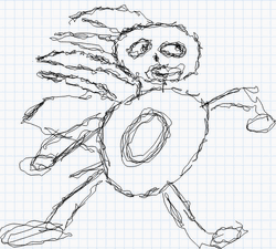 Sanic Pencil Drawing Animation GIF