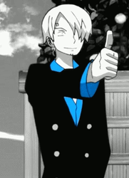 Sanji Giving A Thumbs Up GIF