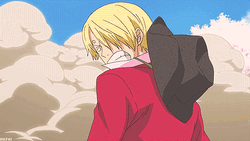 Sanji Looking Behind In One Piece