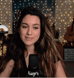 Sanna Fingerroos Heart Hand In Camera GIF