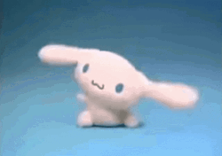 Sanrio Cinnamoroll Ears Banging GIF