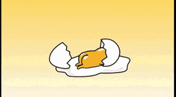 Sanrio Gudetama Kawaii Egg GIF