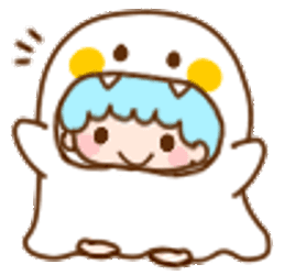 Sanrio Little Twin Stars Sticker GIF