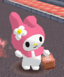 Sanrio My Melody Basket GIF