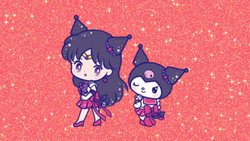 Sanrio Sailor Mars Kuromi GIF