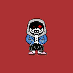 Sans From Undertale Evil Look GIF