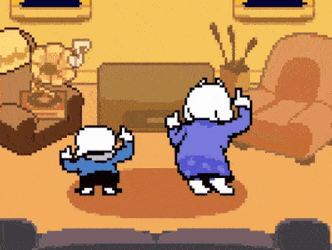 Sans Toriel GIF