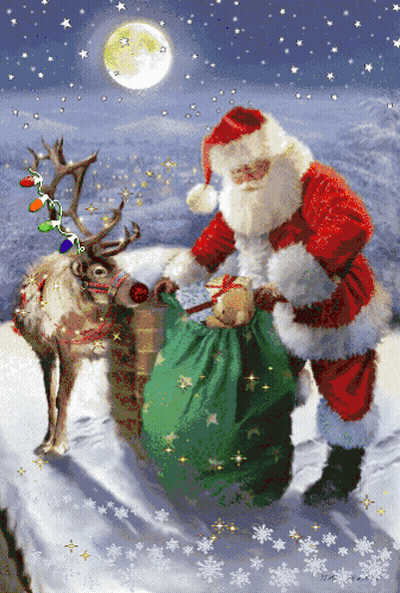Santa Claus Dancing Mmer GIF