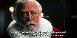 Santa Claus Dominated By Doubt GIF