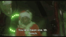 Santa Claus Outfit Check Grinch Meme Mirror Pose GIF 