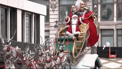  Santa Claus Thanksgiving Parade GIF