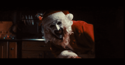 Santa Claus With Skull Face GIF