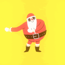 Santa Floss Dance GIF