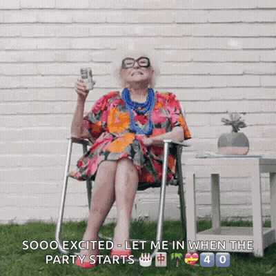Santa Hat Man Can Win With Jolly Fellows GIF