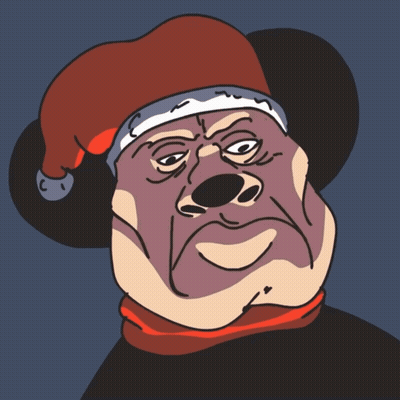 Santa Hat Man With Do It GIF