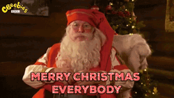 Santa Merry Christmas Eve Everybody GIF