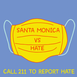 Santa Monica Vs Hate  GIF
